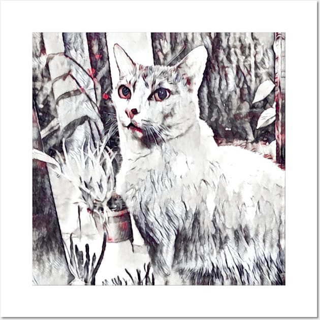 PHOTOGRAPHY CAT ART Wall Art by CATUNIVERSE